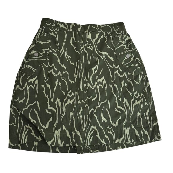 Athleta Vienna cargo Skort Voyage eucalyptus Olive Green hiking sz 6
